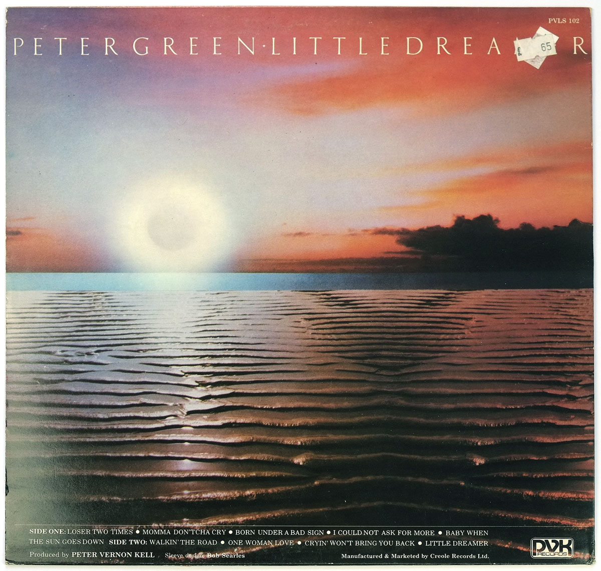 High Resolution Photo #2 PETER GREEN Little Dreamer 